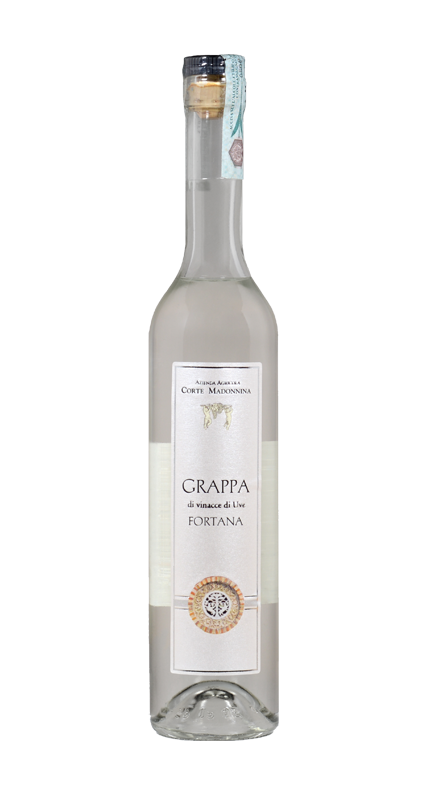 grappa di vinaccia di uve fortana